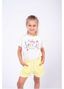 Vidoli лимонні шорти для дівчинки G-21151S